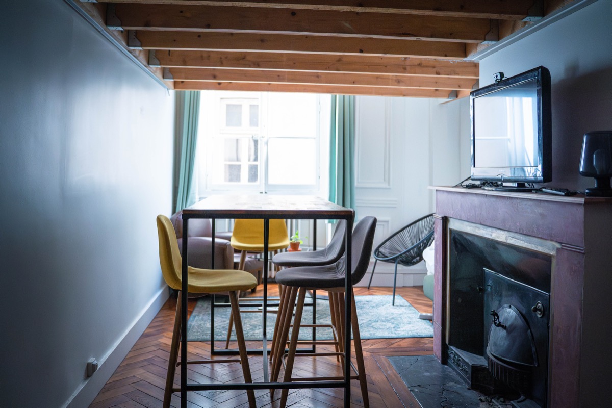 Salle de réunion dans le coworking Gango à Lyon Presqu'île Croix-Paquet